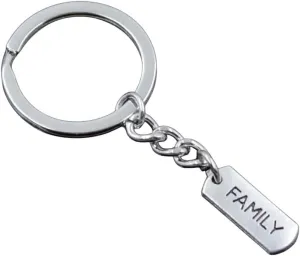 New 2025 Unisex 16Types Gift Fashion Men Keychain Diy Forever Faith Hope Love Blessed Believe Dream Fearless Family 21X8Mm Pendant Jewelry Trendy Accessories Creative For Women And Men