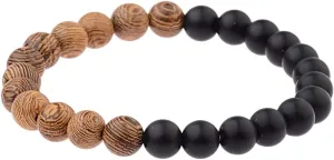 New 2025 Unisex 8Mm Natural Wood Beads Bracelets Men Ethinc Yoga Elasticity Bracelet Women Prayer Jewelry Findings Meditation Fashion Trendy Accessories Creative Gift For Women And Men