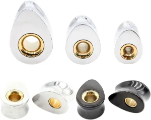New 2026 Arrive 1Pc 8-25Mm Stainless Hollow Water Drop Ear Tunnels Plugs Expanders Stretcher Gauges Earrings Piercing Body Jewelry Fashion Trendy Accessories Creative Gift