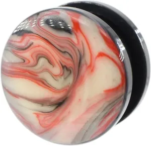 New 2026 Arrive 1Pc Stainless Hollow Stripe Stone Threaded Ear Tunnel Plug Expander Stretcher Gauge Earring Piercing Body Jewelry Fashion Trendy Accessories Creative Gift