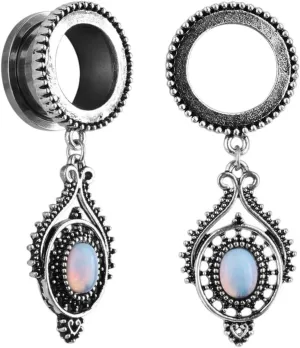 New 2026 Arrive 2Pcs Stainless Ear Plugs And Tunnels Piercings Screw Fit Expansion Stretched Piercing Flesh Body Jewelry Fashion Trendy Accessories Creative Gift