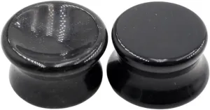 New 2026 Arrive 2Pcs Women Men Concave Natural Stones Ear Tunnels Plug Flesh Expander Stretcher Gauges Earrings Body Piercing Jewelry Fashion Trendy Accessories Creative Gift