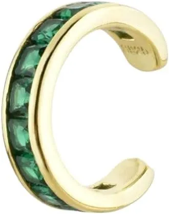 New 2026 Arrive 925 Sterling Silver Rainbow Earcuff No Piercing Cuffs Piercing Pendiente Rock Punk Colorful Wedding Fine Jewelry Gift Fashion Trendy Accessories Creative