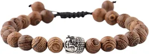 New 2026 Hot For Men Natural Wood Beads Cross Bracelets Onyx Meditation Prayer Bead Bracelet Women Wooden Yoga Decoration Jewelry Luxury With You Accessories Trendy Creative Best Gift