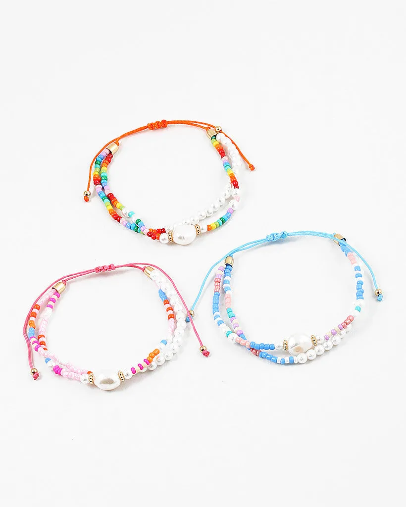 Pearl & Bead Bracelet