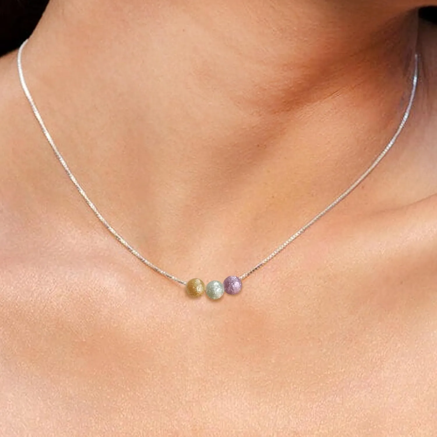 Pearl Pendant Necklaces for Women  Dainty and Chunky Gold Layered Costume Jewelry Set  Cute Anniversary, Birthday, and Bride Gifts