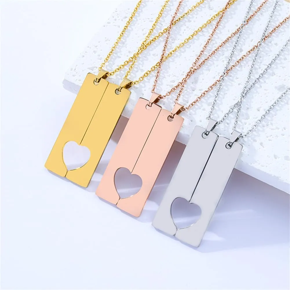 Personalized Music Spotify Scan Code Necklace for Couples,Custom His Her Matching Pendant Set Engraved Name Date Spotify Code Heart Puzzle Necklace Musicial Inspirational Jewelry
