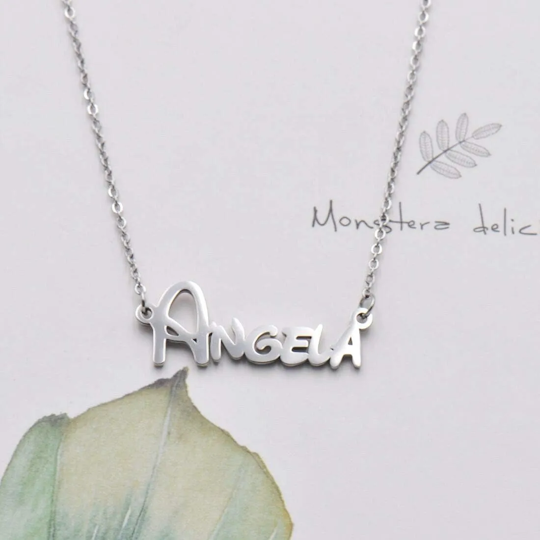 Personalized Name Necklace Custom Any Name Best Gifts for Womens