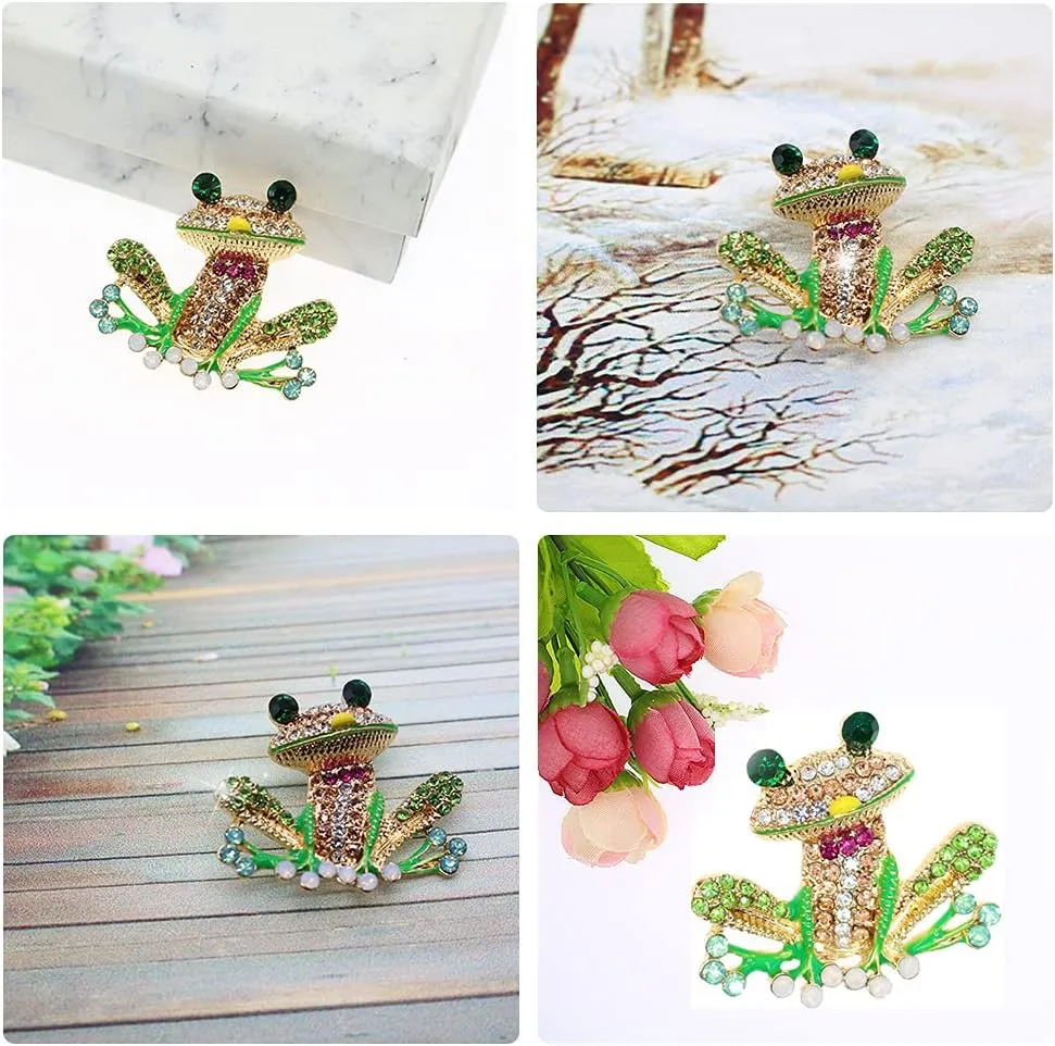 Pretty Animal Brooches Rose Gold and Platinum Plated Full Shining Crystal Brooch Pink Cat's Eye Brooch Pins