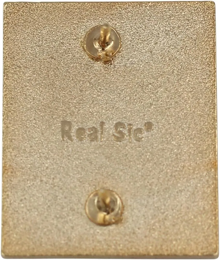 REAL SIC - Art Frame Enamel Pin - Premium Gold-Plated Frame with Famous Artist Masterpiece Prints, Van Gogh, Cezanne, Klimt, Rousseau - Ideal for Jackets, Hats, Backpacks, Gift Giving, and Collectors