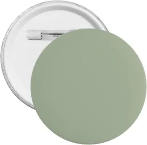 Sage Green Solid Color Goblincore Aesthetic Accent Danish Pastel Decor Gifts Pin Women Girls Pin Brooches Funny and Cute Pins for Clothes - Medium