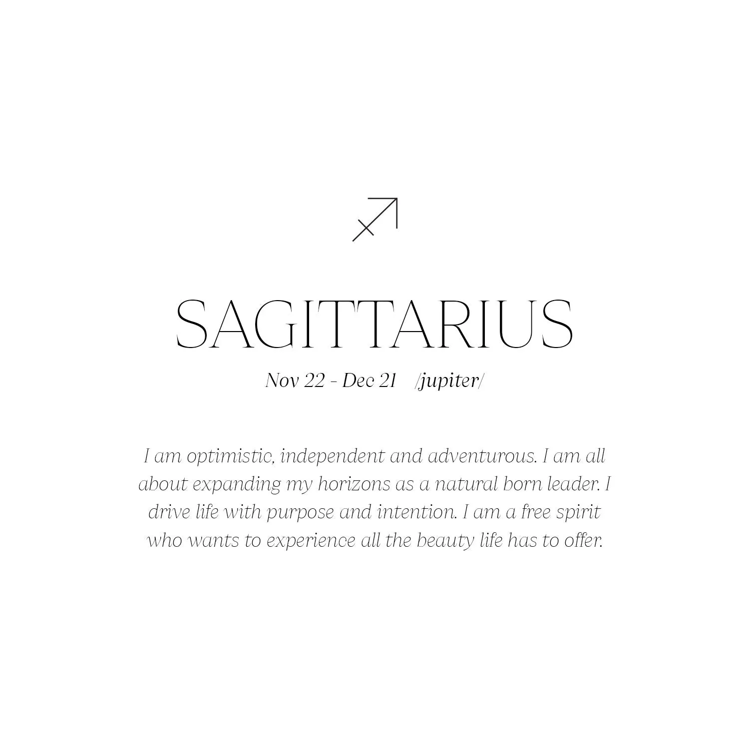 Sagittarius Charm