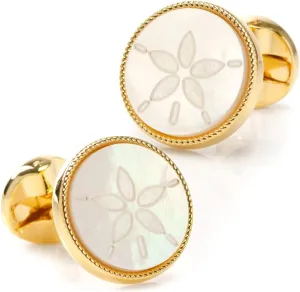 Sand Dollar Cufflinks