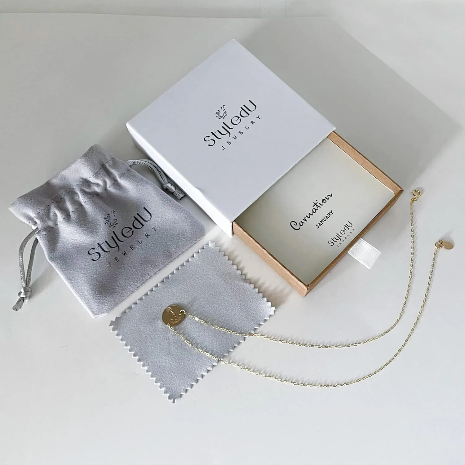 September Birth Flower Necklace for Women, 14K Gold Filled Morning Glory Pendant Necklace, Personalized September Birthday Gift, Personalized Birth Month Flower Jewelry