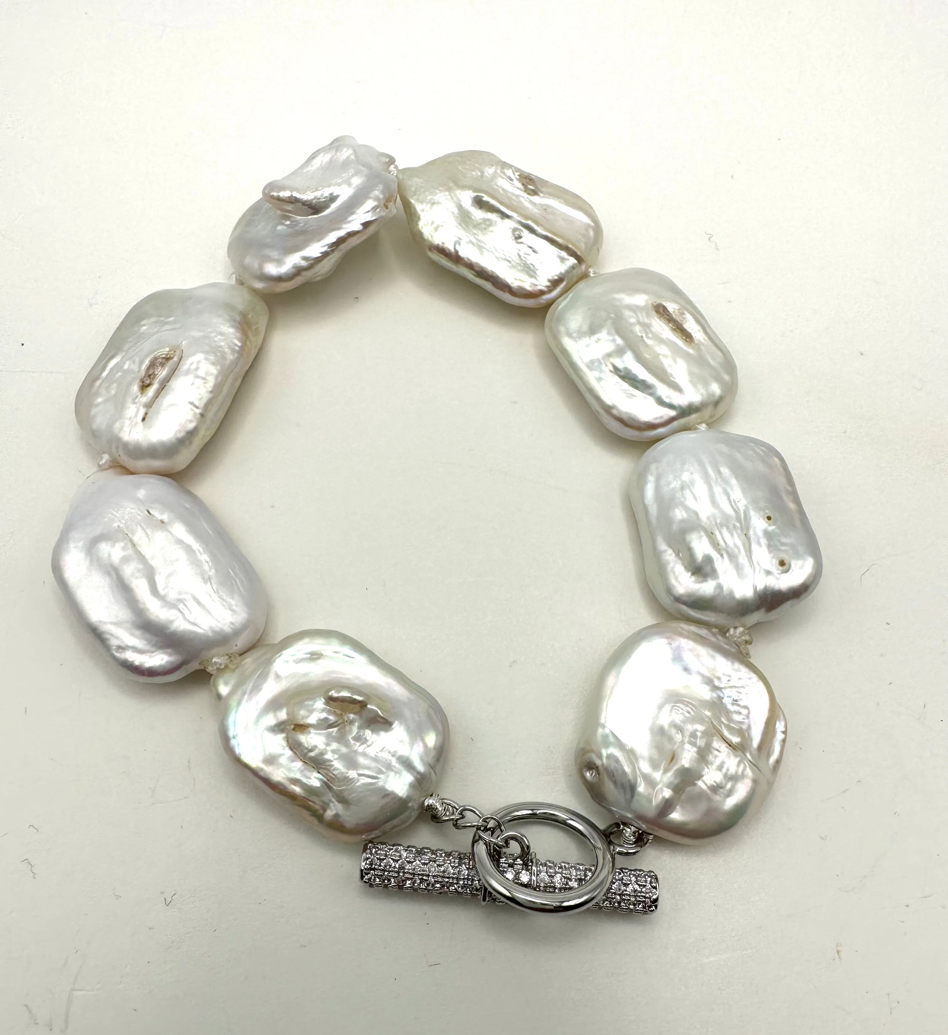 Showstopper Baroque Pearl Bracelet