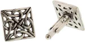 Silver Celtic Knot Cufflinks by Classic Cufflinks, Mens Fashion Cufflinks Unique for All Occasions