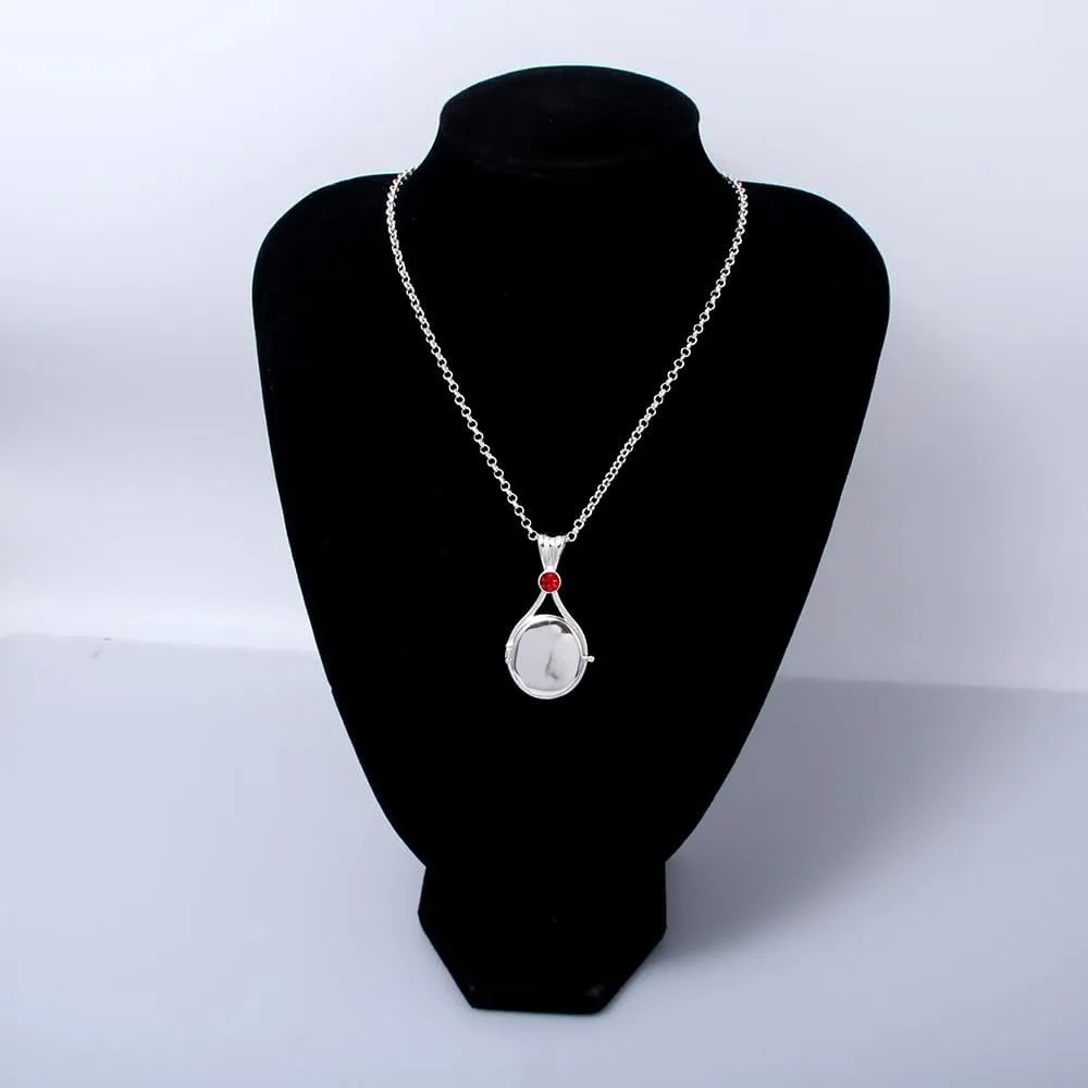 SONGCHANGJEWELRY H2O Mermaid Locket Necklace Women Girls Pendant Gifts Classic TV Show Jewelry Merch