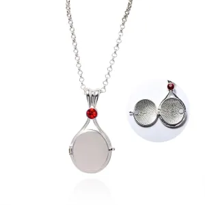 SONGCHANGJEWELRY H2O Mermaid Locket Necklace Women Girls Pendant Gifts Classic TV Show Jewelry Merch