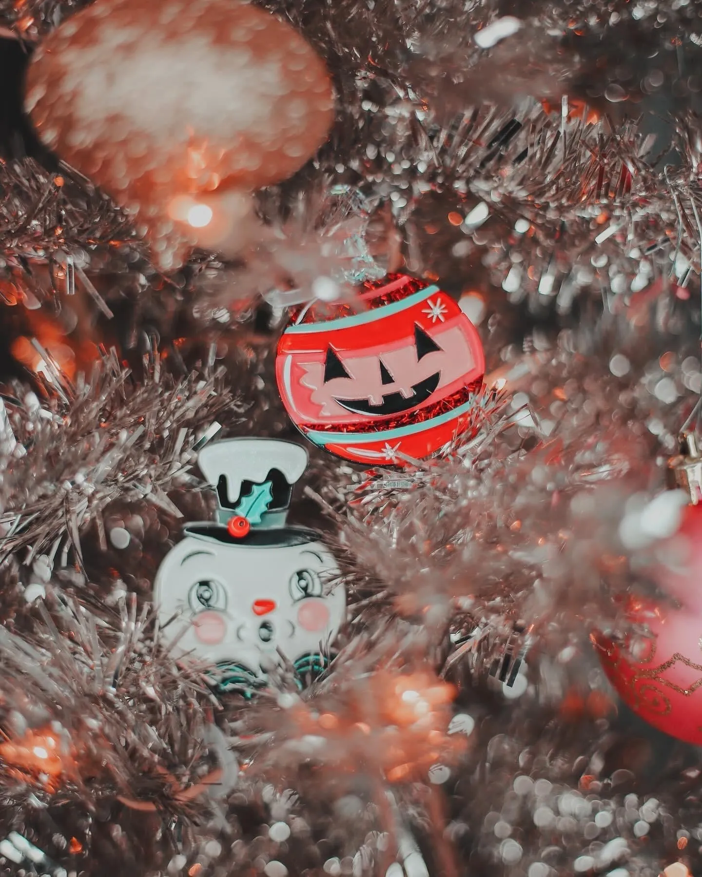 Spooky Frosty Spookmas Mini Brooch by Lipstick & Chrome x Johanna Parker