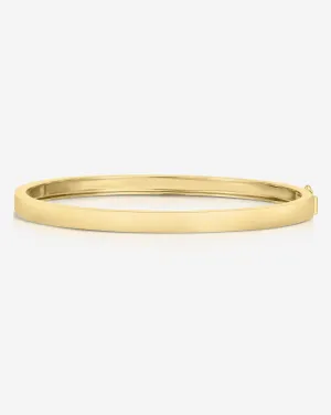 Stackable Gold Bangle