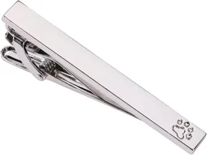 STJARNA Cat Paw Tie Clip for Men Stainless Steel Unique Tie Bar Personalized Gift