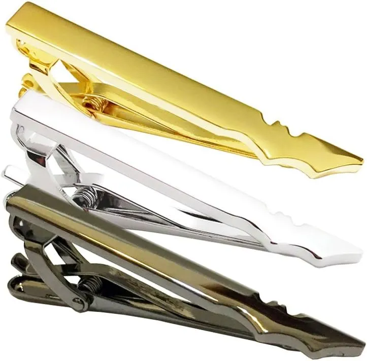 Super Hero Collection Bat Tie Clip Mens Classic Formal Occasions Tie Clip