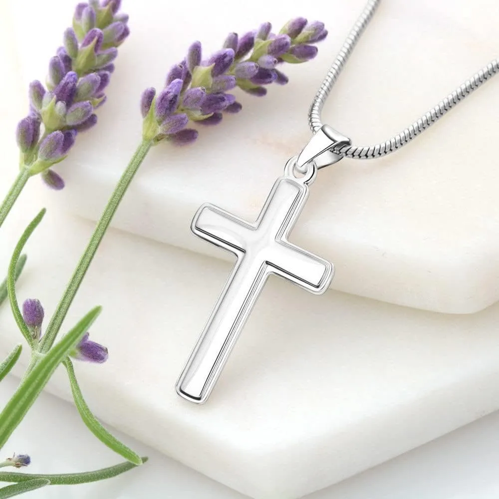To My Son Gifts, DAD To Son Necklace, Personalized Necklace for Son, Son Birthday Gift, Graduation Son Gift Ideas, Son Xmas Gift Cross
