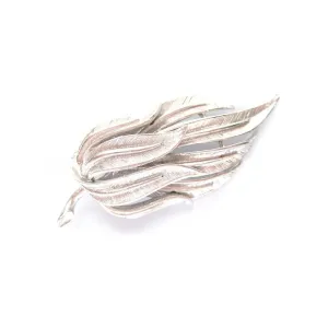 Vintage 1960's Designer Coro Leaf Brooch