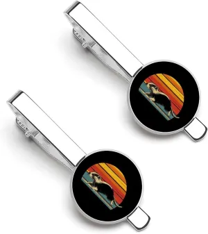 Vintage Ferret Tie Clip Classic Necktie Bar Pinch Clothing Accessories for Wedding Party Business