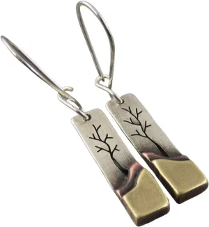Vintage Life Trees River Earrings Distinctive Trees of Life Earrings for Women Who Love Individuality and Styles River Earrings
